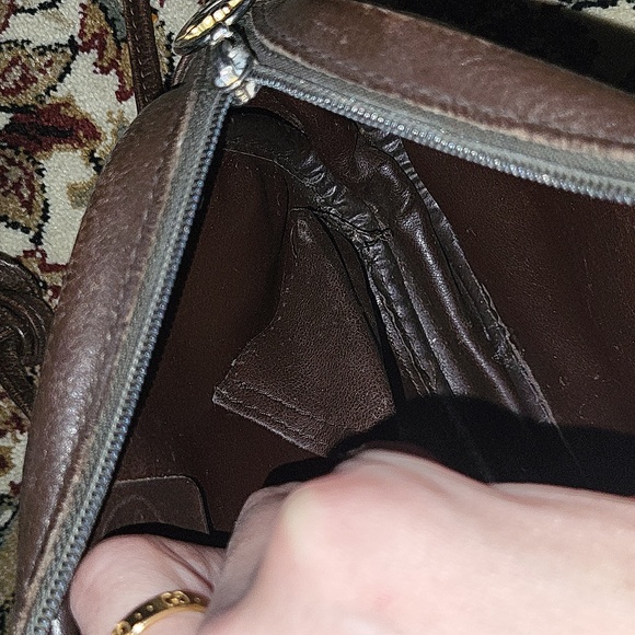 longchamp brown Leather Bag - Picture 4 of 6